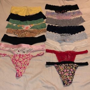 Lot of 15 NWT Victoria’s Secret panties